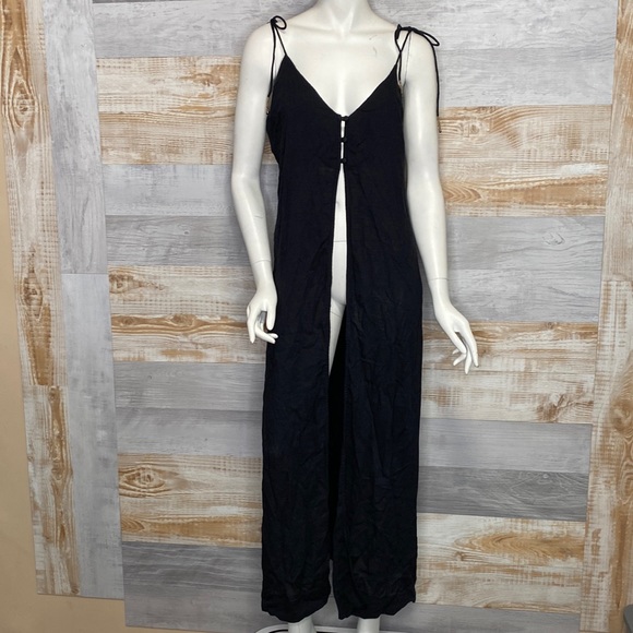 Free People Tops - Free People full length cape style top size L black